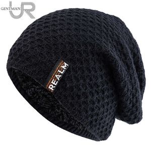 Bonnet / Skull Caps Nouveau Unisexe Chapeaux D'hiver Pour Hommes Femmes Warm Ski Beanie Hat Lettre Étiquette Décor Thermique Doublé Tricoté Chapeau T221020