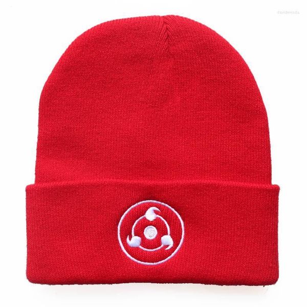 Beanie / Skull Caps Plus Fleece Thicken Hat Alta calidad Anime Wool Knitted Hombre Gorro de lana a prueba de frío para mujer Warm Ear Protection Sports Davi2