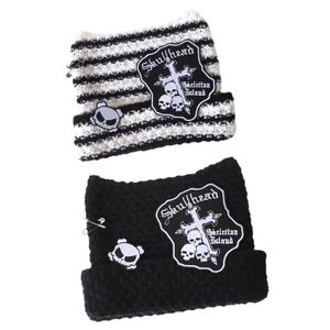 Banie / Coupage du crâne Q0ke Cool Beanie Hat pour femmes filles anime oreille tricot chapeau de bonnet filles