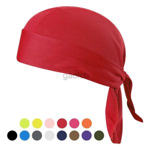 Banie / Caps Couchons de crâne à séchage rapide Capre UV Protection UV Bicycle Vérification de la transpiration Cap
