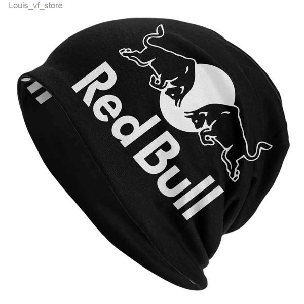 Bonnet / Crâne Casquettes Rouge Double-Bull Bonnet Chapeau Tricot Chapeau Cool Ski Vache Skullies Bonnets Chapeau Unisexe Chaud Thermique Élastique Casquettes T2301027