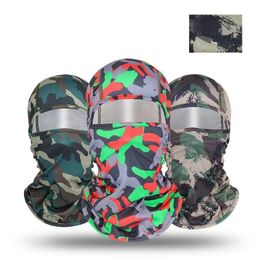 Bonnet Crâne Caps Monotrou Camouflage En Plein Air Coupe-Vent Hommes Masque De Cyclisme Bonnet Protection Solaire Ride Unisexe Femmes Cagoule Casquette De Ski 231005