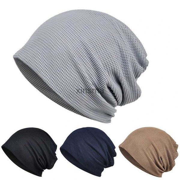 Gorro/Gorras de calavera Deportes de verano Gorra transpirable Correr Tenis Gorra de béisbol Baloncesto Senderismo Gorras de ciclismo Secado rápido Gorro suave Hombres Mujeres YQ240207