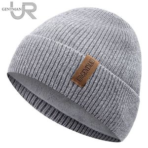 Beanie/Skull Caps unisex winterhoed toevoegen fleece warme pet dringende man stijlvolle zachte beanie hoed voor mannen vrouwen buiten dikke ski sport gebreide hoed 230211