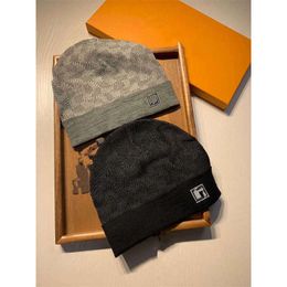 Bonnet / Casquettes de tête de mort Bonnet tricoté d'hiver Chapeau chaud de mode douce pour hommes et femmes