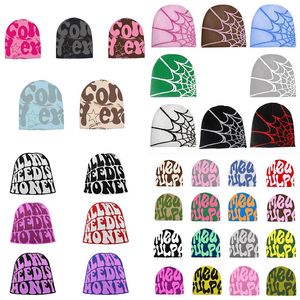 Beanie Skull Caps y2k beanie breien heren vrouwen paragraaf kwaliteit wol ins net rood ontwerp sense koude hoeden warme mode 230406