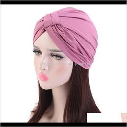 Bonnet/tête de mort chapeaux casquettes chapeaux, écharpes gants mode accessoires automne/hiver bas noué écharpe chapeau Style national Baotou livraison directe 2021