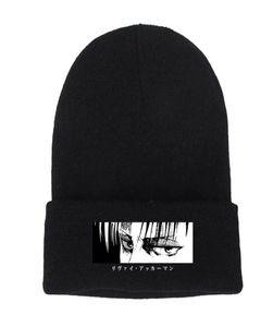 Beanies aanvallen op titan hoed winter katoen gebreide schedels beanie hoeden anime Japan outdoor sport motorkap gorro982597777