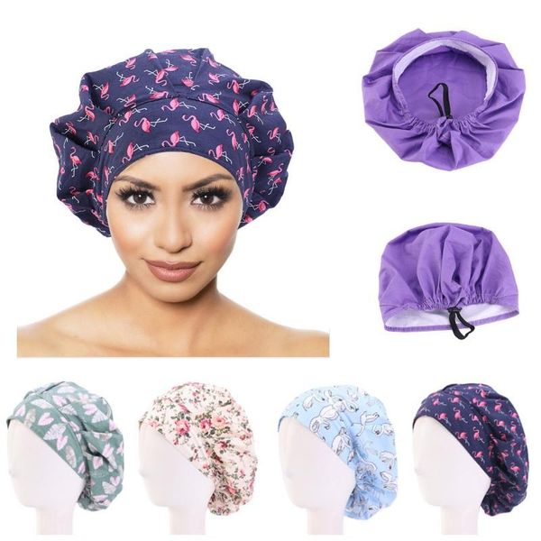 Bonnets Bonnet / Crâne Caps Coton Capuchon De Soins Capillaires Réglable Bandeau Bandage Chef Travail Hommes Bouffant Chapeaux Chapeau Accessoires En Gros