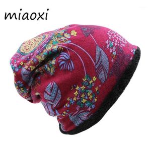 Beanies Beanie/Skull Caps Miaoxi Fashion Dames Winterhoed Vrouwelijke Warm Cap sjaal