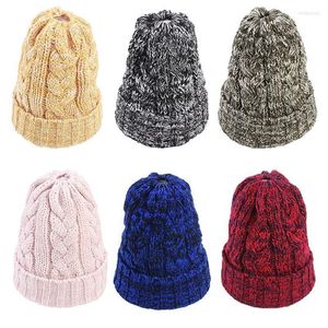 Bonnets Bonnet / Skull Caps X4YC Crochet Chapeaux Adulte Jeune Twist pour garder au chaud Protection contre le vent en hiver Oliv22