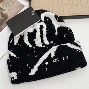 Bonnets Designer Bonnet de luxe motif animal mode lettre design hiver extérieur chapeau chaud adapté aux hommes femmes