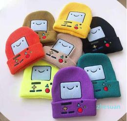 Gorros Playable Gameboy Hat Skullies Gorros de invierno de punto para hombres y mujeres Skull Gorros Bonnet Beanie Unisex Cap