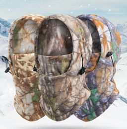 Bonnets Crâne Casquettes Cagoule d'hiver Masque Complet Polaire Coupe-Vent Thermique Bonnet Couverture Ski Moto Cyclisme Masques Skiboard Casque Cou Chaud Guêtre Tube Chapeau