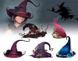 Gorros BeanieSkull, 1 Uds., sombreros de mago y bruja, accesorios para sombreros de fiesta de Halloween, accesorios de disfraces de Cosplay para niños y adultos 2209286489981
