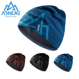 BeanieSkull Caps AONIJIE Gorro de lana de invierno Gorros de punto A prueba de viento Grueso Cálido para acampar al aire libre Senderismo Esquí Correr Snowboard 231110