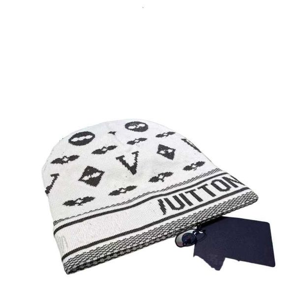 BeanieSkull Caps Beani Caps Mode beanieFashion de haute qualité Hommes Dames Lettre Designer Chapeau Plaid Tricot Crâne Chapeau D'hiver Beanie RQ6Q