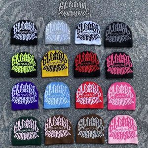 BeanieSkull Caps Beanie Calidad Piel de conejo Cashmere Cap Hoods Gorros Y2K Hombres Mujeres Sombrero Kpop Ins Net Red Design Sombreros Invierno 230825