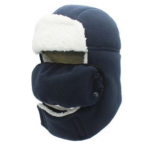 BeanieSkull Caps Connectyle Garçons Filles Enfants Chaud y Trapper Hood Hat Sherpa Doublé Coupe-Vent Cagoule Hiver Chapeaux Russes avec Masque Facial 230904