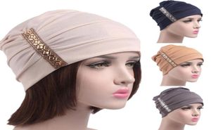 BeanieSkull Caps JAYCOSIN Chapeau Femme Cheveux Femmes Cagoule Cancer Chemo Beanie Écharpe Turban Tête Wrap Cap Article MAY42365504