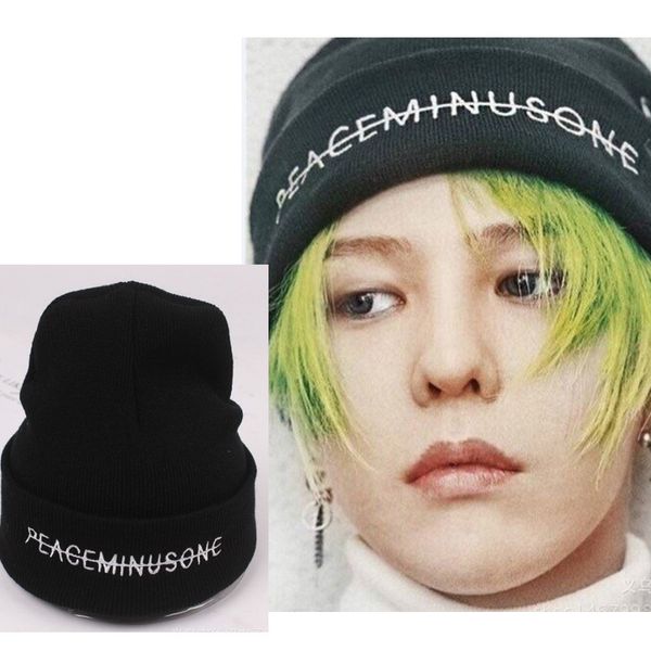 BeanieSkull Caps KPOP G Dragon Broderie Bonnet Peaceminusone Nouveauté Bonnets Fans Collection 230713