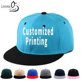 BeanieSkull Caps Lanmaocat Mix Colors Hip Hop Cap Texto personalizado Imprimir Adultos Mujeres Hombres Niños Sombreros personalizados Personal 230214