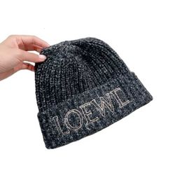 BeanieSkull Caps Lowe hoed Winter Beanie Juiste Letter Versie Warme Koude Hoed Officiële Website 1:1 Wol Caps C3W5