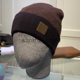 BeanieSkull Caps Heren Beanie Designer Gebreide Muts Winter Skull Caps Snapback Fitted Unisex Cashmere Plaid Letters Luxe Casual Outdoor Fashion 15 kleuren J230710