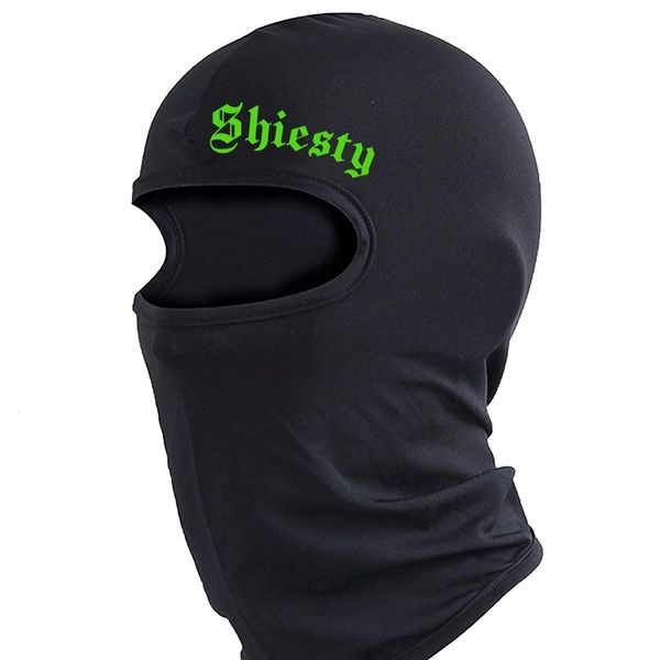 Beanieskull Gaps Shiesty Balaclava Face Mask Rap Balaclava Summer Refriando cuello Gaiter UV Protector Motorcycle Ski Ski para hombres Mujeres 230816