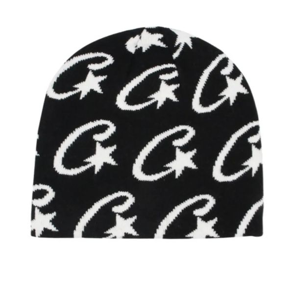 BeanieSkull Caps Street punk chapeau pour hommes ornements hiphop dans les années 1990 chapeau de laine tricoté chaud chapeau pour hommes bonnet en laine y2k 231116