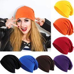 BeanieSkull Caps Summer Cotton Slouchy Beanie Hip-Hop Soft Running Dwarf Hats Confinamiento Chemo Caps para mujeres Hombres Ski Baggy Gorros Skullies 230921