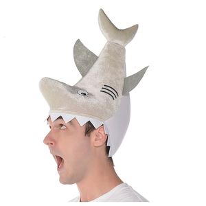 Gorros BeanieSkull disfraz temático Snailify hombres sombrero de tiburón disfraz de Halloween para adultos divertidos sombreros de animales 230410 230410
