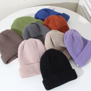 BeanieSkull Caps Chapeaux d'hiver pour femme Casual Candy Color Beanie Femmes de haute qualité chaud tricoté chapeau Streetwear extérieur laine 231109