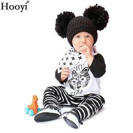 Beer Baby Boy Kleding Past Pasgeboren T-shirt Streep Broek Jongens Kleding Set Peuter Outfits Katoenen Meisje Jumpsuit 1 2 3 Jaar 210413