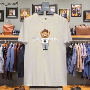 Bear Designer Brand Men's T-shirts overtollig t-shirt voor mannen grappige beren letter print shirt ademende casual vrouwen zomer kleding teddybeer man t-shirt y2k tops 2155