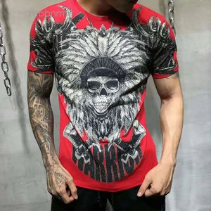 OSO diseñador Pleins Philipps PLEIN Plain Hombres CAMISA Camiseta para hombre PP T Phillip Diseñador Diseñador Camisetas Marca Ropa Hombres Eternal Spirit WARROR Camiseta C SHIR s camisas