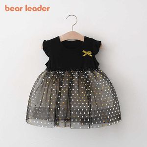 Beer leider baby meisjes prinses jurken zomer peuter meisje sterren pailletten kostuums peuter party prom elegante vestidos 0-2Y 210708