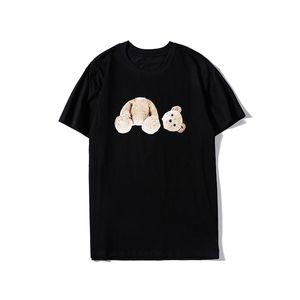 Bear Men's Palms angels Camisetas Summer Pa Hombres Mujeres Palm t Shirt Mans City Stylist Tee Guillotina Impreso Manga corta Osos truncados Ángulos Camisetas Angel camiseta