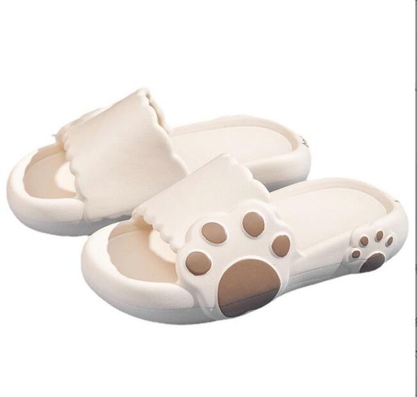 Bear Paw Pantoufles Été Femmes Eva Soft Soft Sold Sole De Dessin animé Intérieur Panneau extérieur Slide Sliker GC935