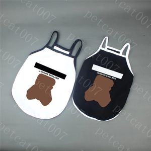 Ours à carreaux imprimé gilet pour animaux de compagnie haut coton animaux gilets vêtements pour chiens été Corgi Teddy chiens vêtements