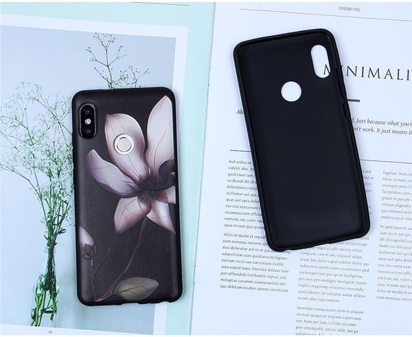 Hermosas fundas de teléfono con relieve 3D Floral para Samsung A20E A20 A10 A40 A30 A50 A60 A70 M40 S10 Plus S10E S10 E fundas de silicona femeninas