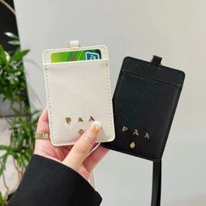 Mooie Crossbody Werk ID Credit Bus Kaarthouder Slot Cases Hi Kwaliteit Luxe Merk P Mini Portemonnee Cover Vele Kleuren Houder Dubbelzijdige Portefeuilles Met Logo Doos Verpakking