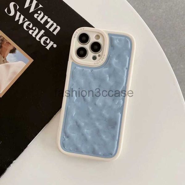 Hermosas fundas para teléfonos de diseñador iPhone 15 14 13 Pro Max Fundas de diseñador Fundas de lujo para 12 11 xr 7 8 con caja de venta al por menor de moda