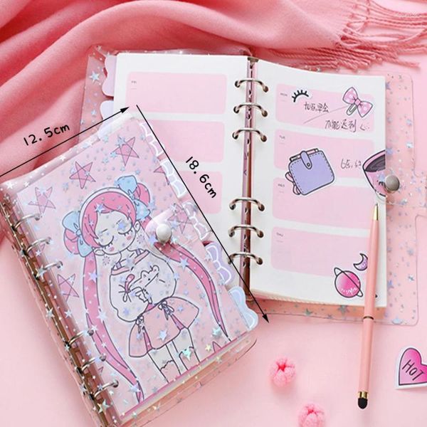 Belle Flora Binder Notebook Set Agenda Journal Planner Diary Fashion Fashion Full Stationery Kids Gift