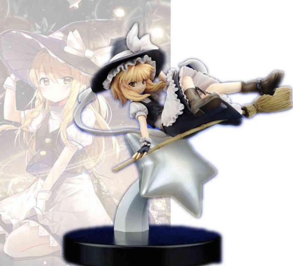 Beautiful Girl Series Touhou Project Kirisame Marisa 17 PVC 23cm Figura Anime Collection Sexy Model Doll Toy Desk Ornament Gift5042447