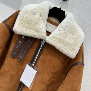Haining – manteau intégré en fourrure Nu pour femmes coréennes, vêtement Simple et chaud, nouvelle collection 2023, 2088