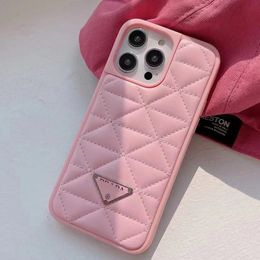 Magnifiques étuis de téléphone pour iPhone 15 14 13 12 Pro Max Cases P Designer Luxury Hi Quality Purse 18 17 16 15pro 14pro 13Pro 12Pro Plus Case avec logo emballage AQL