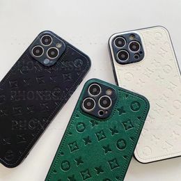 Mooie iPhone-telefoonhoesjes 15 14 Pro Max luxe LU lederen portemonnee van hoge kwaliteit 18 17 16 15pro 14pro 13pro 13 12pro 13 12 11 X Xs 7 8 portemonnee met logo doos verpakking FF0817