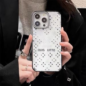 Belle coque de téléphone iPhone 15 14 Pro Max Luxury Hi Quality Clear Silicone Purse 18 17 16 15promax 14promax 13promax 12promax 15pro 14pro 13pro 13 12 11 avec Logo Box WX