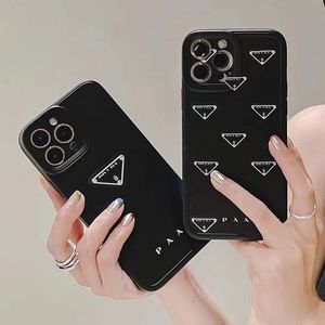 Mooie iPhone-telefoonhoesjes 15 14 Pro Max Designer P siliconen portemonnee Hallo kwaliteit 18 17 16 15pro 14pro 13pro 12pro 13 12 11 X Xs Plus hoesje met logo Box Verpakking Meisjes Vrouw